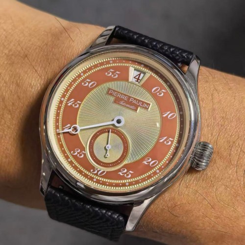 NEW Pierre Paulin 42mm large jump automatic mechanical watch