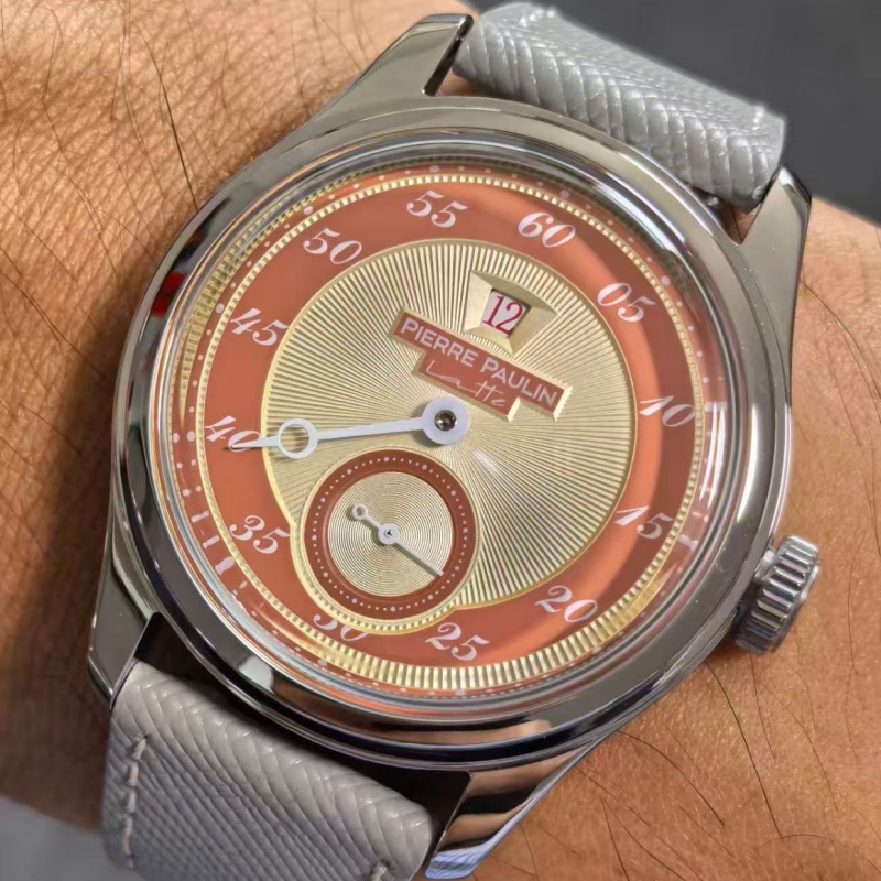 NEW Pierre Paulin Jumping Hour Automatic Seagull St17 mechanical