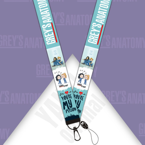 Us 0 01 Grey S Anatomy Mobile Phone Lanyard Key Chain Creative Clip Badge Hang Rope Customizable Neck Strap A80 M Koolbey Com