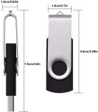 USB Flash Drive Pack of 10 Thumb Drives Bulk, Kepmem Metal USB 2.0