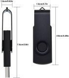 USB Flash Drive Pack of 10 Thumb Drives Bulk, Kepmem Metal USB 2.0