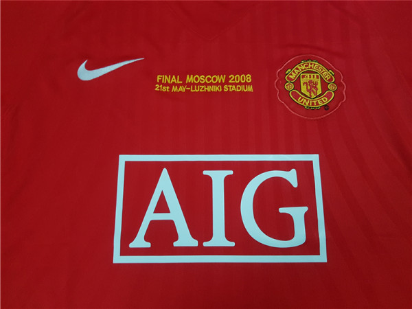 2008 man utd jersey