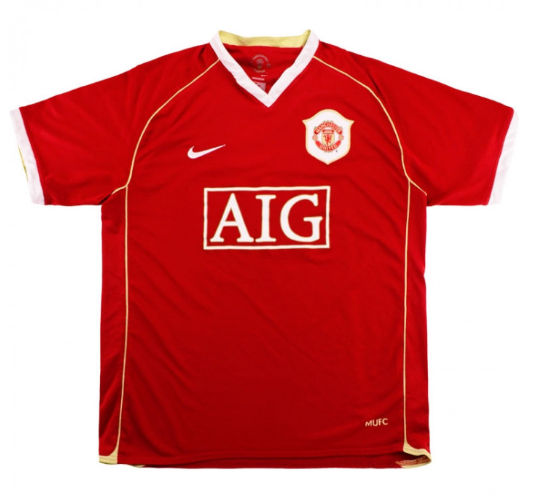 US$ 19.00 - 2006-2007 Man Utd Home Retro Soccer Jersey - www.kkgol.com