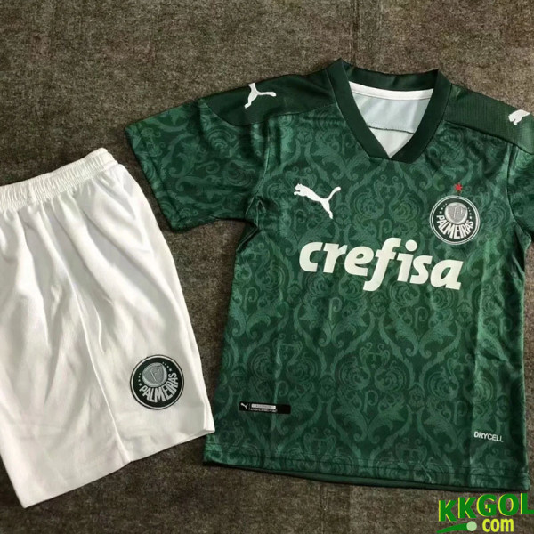 US$ 14.5 - 20-21 Palmeiras Home Kids Soccer Jersey - www ...