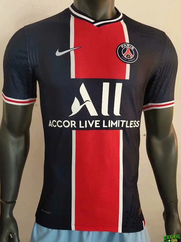 US$ 20 - 20-21 PSG Paris Home Player Version Soccer Jersey ...