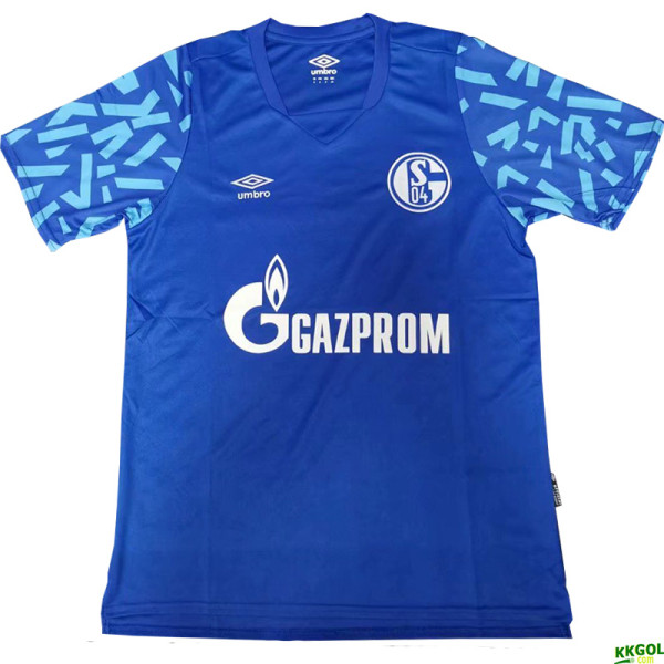 US$ 14.5 - 20-21 Schalke 04 Home Fans Soccer Jersey - www ...