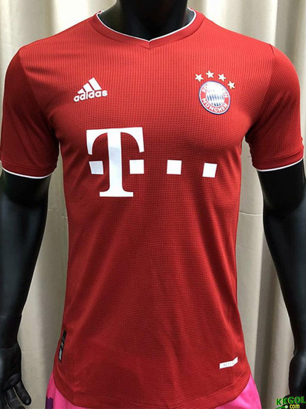 US$ 16 - 20-21 Bayern Munich Home Player Version Soccer Jersey - www.kkgol.com