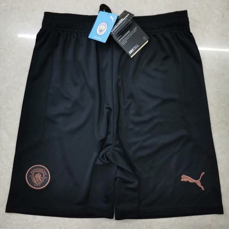 US$ 8 - 20-21 Man City Away Black Shorts Pants - www.kkgol.com