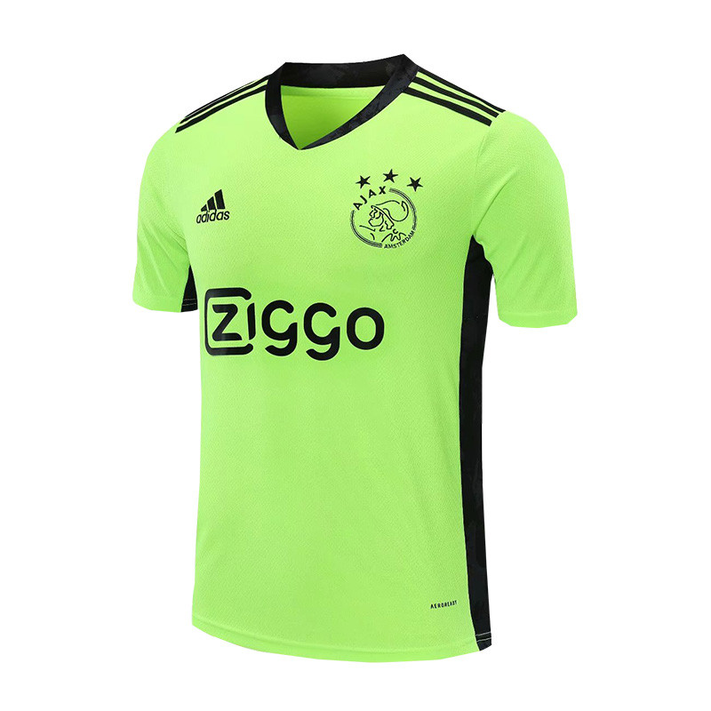 Us 14 5 20 21 Ajax Fluorescent Green Goalkeeper Soccer Jersey M Kkgol Com