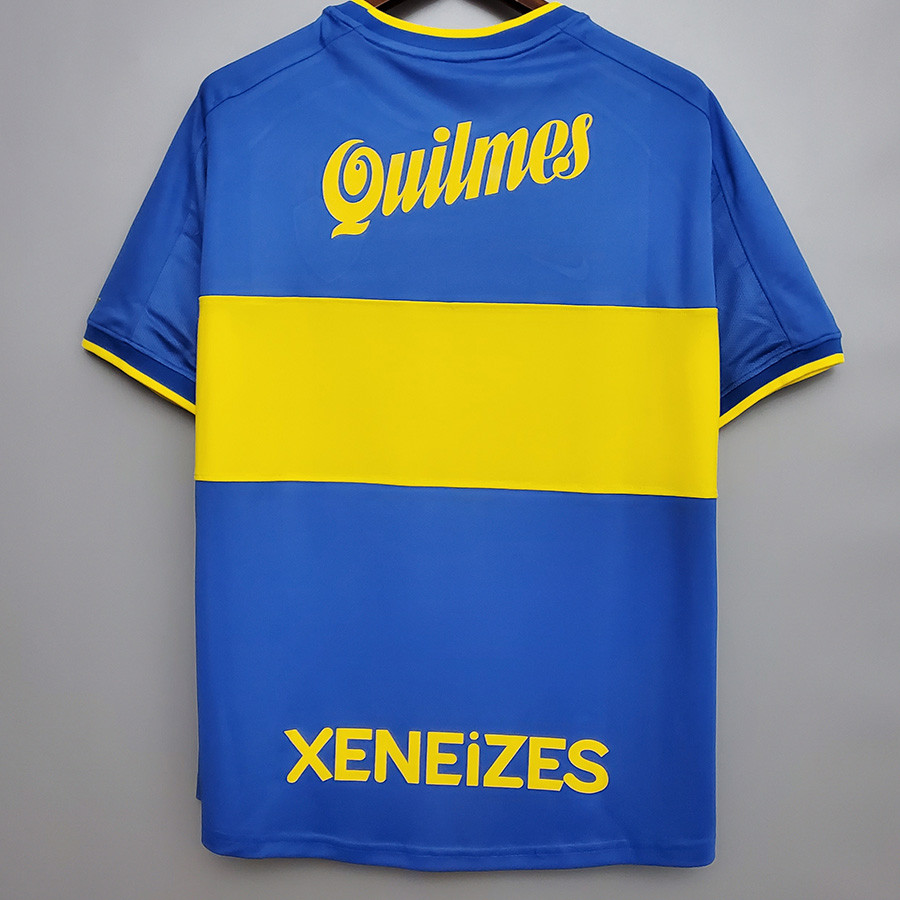 Us 19 00 1999 2000 Boca Juniors Home Retro Soccer Jersey M Kkgol Com