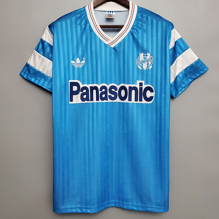 US$ 19.00 - 1990 Marseille Away Retro Soccer Jersey - m.kkgol.com