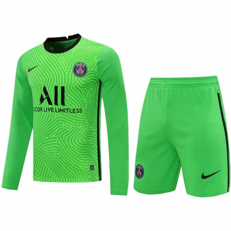 US$ 24.00 - 20-21 PSG Paris Green Goalkeeper Long Sleeve ...