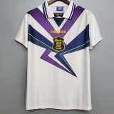 1994-1996 Scotland White Retro Soccer Jersey