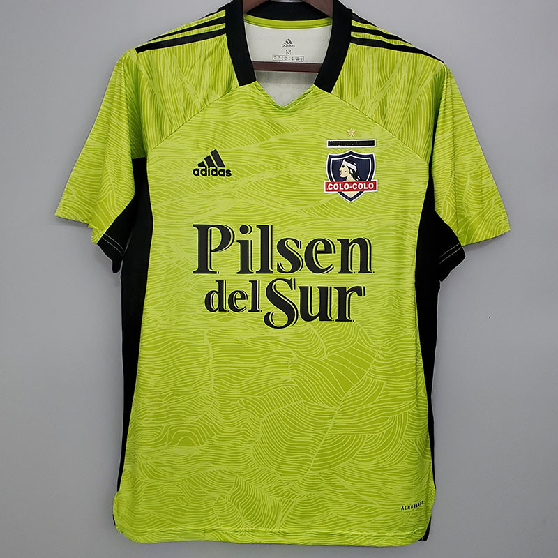 Us 14 50 21 22 Colo Colo Green Goalkeeper Soccer Jersey M Kkgol Com