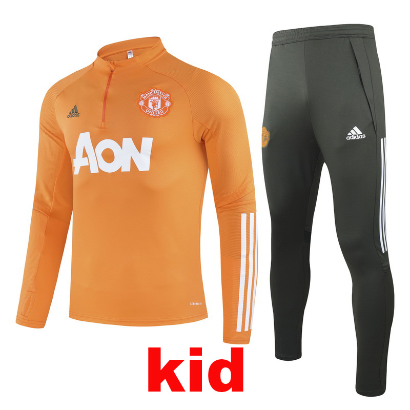Man utd orange tracksuit Clearance