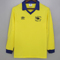 1979 ARS Yellow Long Sleeve Retro Soccer Jersey (长袖)