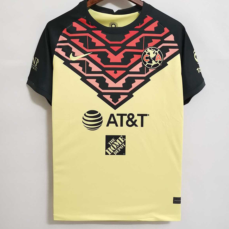 Us 14 50 21 22 Club America Home Fans Soccer Jersey M Kkgol Com