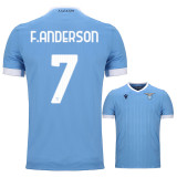 F.ANDERSON 7 #21-22 Lazio Home Fans Soccer Jersey