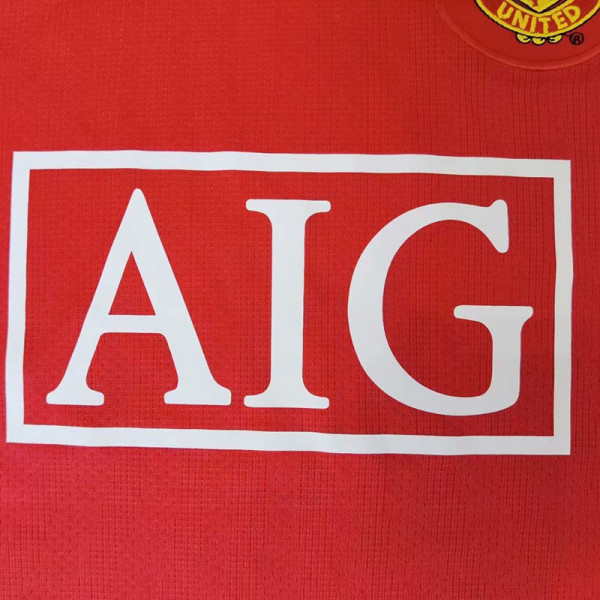 2008 man utd jersey