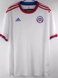 21-22 Chile Away White Fans Soccer Jersey