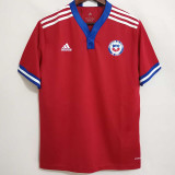 21-22 Chile Home Fans Soccer Jersey