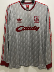 1989 LIV Away Long Sleeve Retro Soccer Jersey (长袖)
