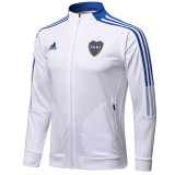 21-22 Boca Juniors White Jacket #A477单夹克