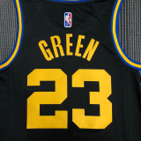 21-22 Warriors GREEN #23 Black City Edition Top Quality Hot Pressing NBA Jersey