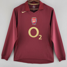 2005-2006 ARS Home Long Sleeve Retro Soccer Jersey (长袖)