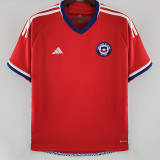 22-23 Chile Home Fans Soccer Jersey