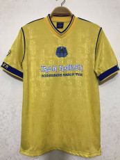 2008 West Ham Iron Maiden #08 Yellow Retro Soccer Jersey
