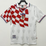 1998 Croatia Home Retro Soccer Jersey
