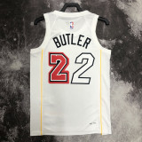 22-23 HEAT BUTLER #22 White City Edition Top Quality Hot Pressing NBA Jersey