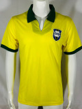 1950-1966 Brazil  Home Retro Soccer Jersey