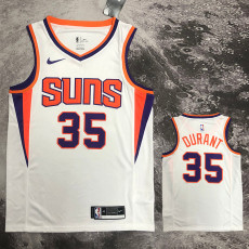 SUNS DURANT #35 White Top Quality Hot Pressing NBA Jersey