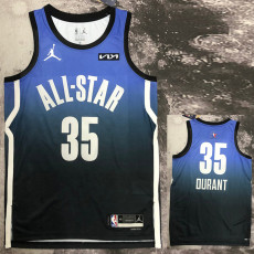 2023 ALL STAR DURANT #35 Blue Top Quality Hot Pressing NBA Jersey (全明星)