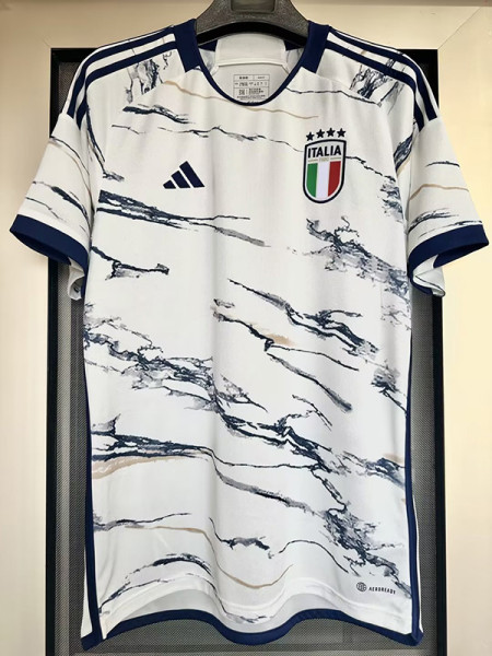 2023 Italy Away Fans Soccer Jersey a#d