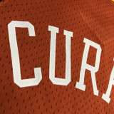 2010 WARRIORS CURRY #30 Orange Retro Top Quality Hot Pressing NBA Jersey