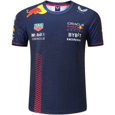 2023 Red Bull Royal blue Racing Suit (圆领)