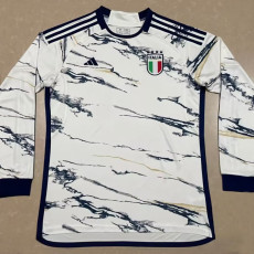 2023 Italy Away Long Sleeve Soccer Jersey a#d(长袖)