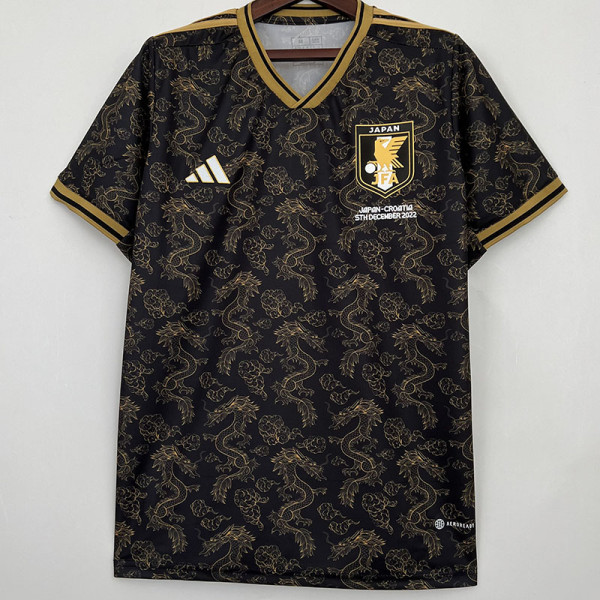 2023 Japan Special Edition Black Fans Soccer Jersey (金边)