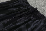 23-24 PSG Jordan Black Grey Tank top and shorts suit