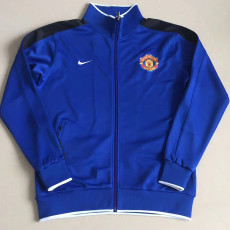 2010 Man Utd Blue Retro Jacket 单夹克