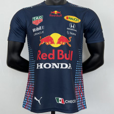2023 F1 Red Bull Royal Blue Racing Suit (圆领广告版)