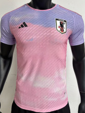 2023 Japan Purple Pink Player Version Soccer Jersey 没星