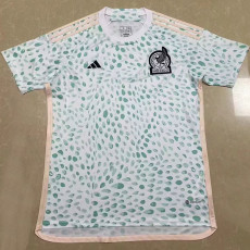 2023 Mexico White Green Fans Soccer Jersey