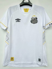 23-24 Santos FC Home Fans Soccer Jersey (无广告版)
