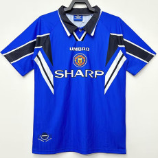 1996-1997 Man Utd Away Retro Soccer Jersey