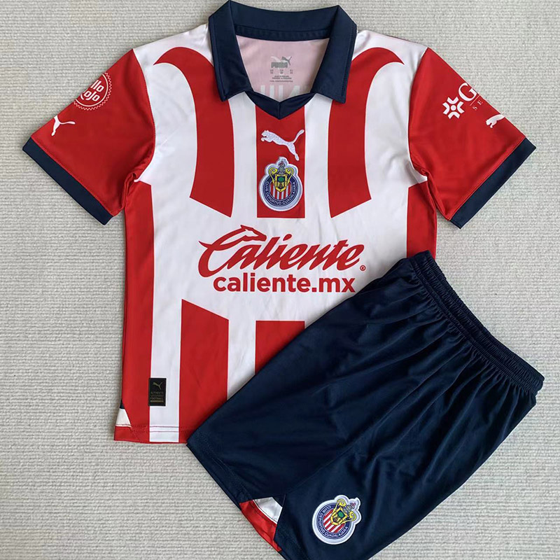 US$ 14.50 - 23-24 Chivas Home Fans Soccer Jersey - m.