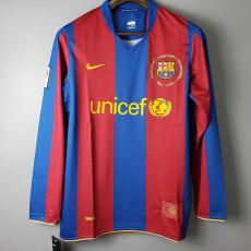 2007-2008 BAR Home Retro Long Sleeve Soccer Jersey